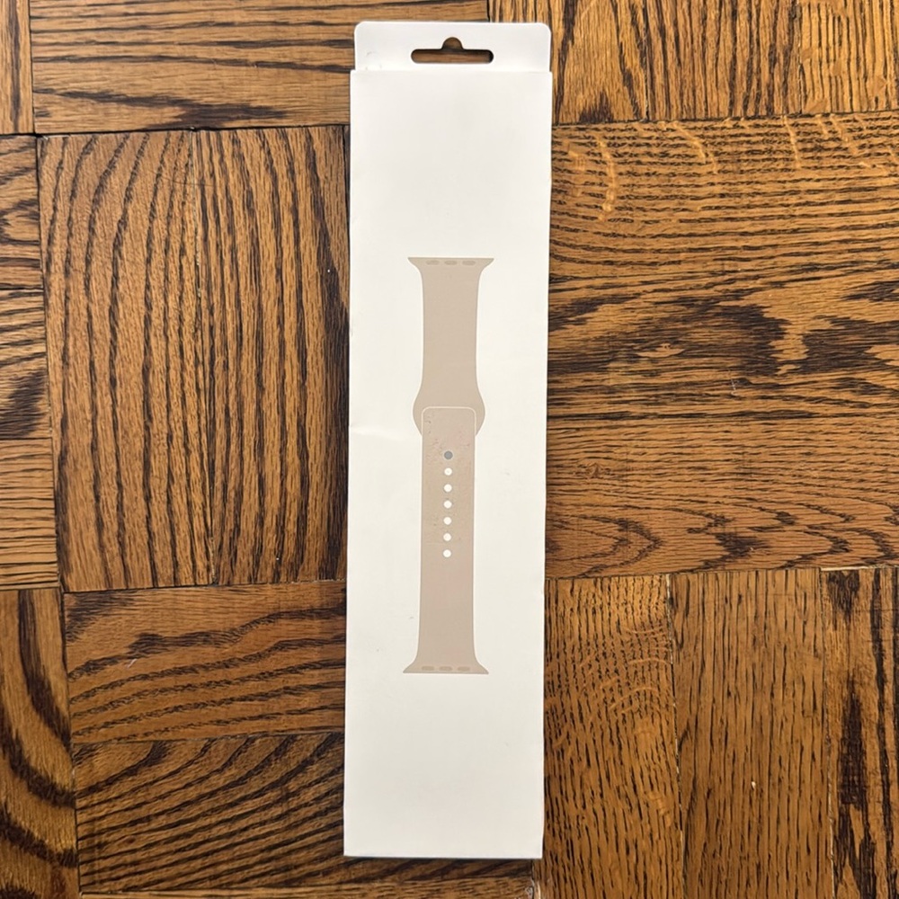 Apple Watch sport band starlight 41mm